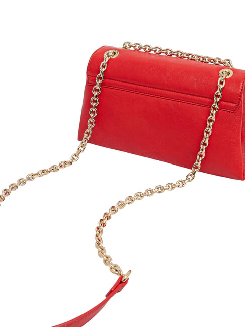 GILDED Sac bandouli&egrave;re, avec cha&icirc;ne ROUGE - Sacs pour Femme