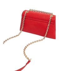 LOVE MOSCHINO GILDED Sac bandouli&egrave;re, avec cha&icirc;ne ROUGE - Sacs pour Femme - 3
