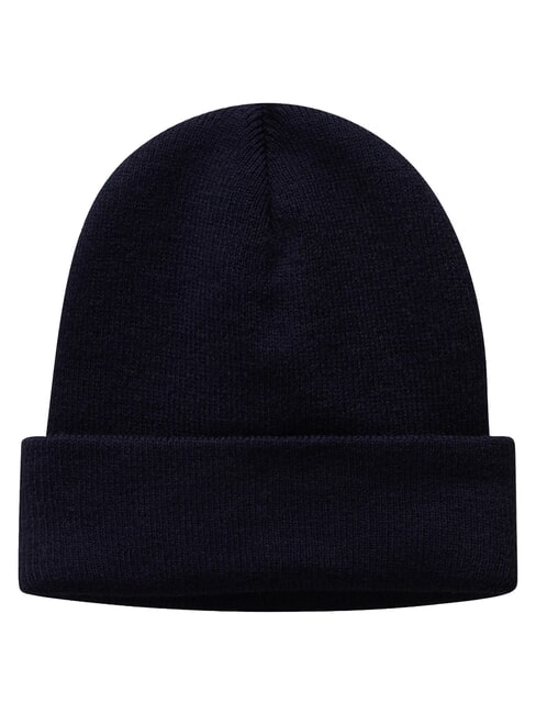 F-MONTEPIANA Chapeau &agrave; revers blu marine - Bonnets