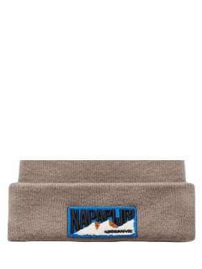 F-MONTEPIANA Chapeau &agrave; revers feuille de th&eacute; - Bonnets