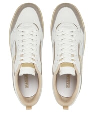 NAPAPIJRI S5DUST01 Baskets en cuir blanc/beige - Chaussures Homme - 4