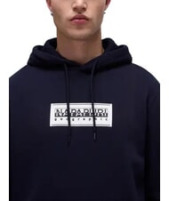 NAPAPIJRI B-BOX LOGO H Sweatshirt &agrave; capuche blu marine - Pulls molletonn&eacute;s - 4