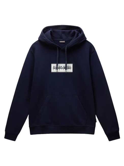 B-BOX LOGO H Sweatshirt &agrave; capuche blu marine - Pulls molletonn&eacute;s