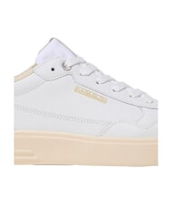 NAPAPIJRI S5BARK12 Baskets en cuir blanc/beige - Chaussures Homme - 7