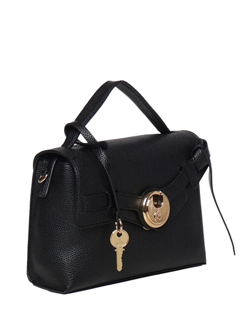 PADLOCK Sac &agrave; main avec bandouli&egrave;re Noir - Sacs pour Femme