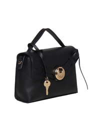 LOVE MOSCHINO PADLOCK Sac &agrave; main avec bandouli&egrave;re Noir - Sacs pour Femme - 2
