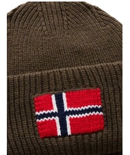 NAPAPIJRI F-EVEI Chapeau &agrave; revers feuille de th&eacute; - Bonnets - 3