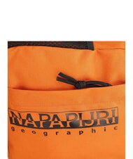 NAPAPIJRI H-CALA MINI DP Sac &agrave; dos avec poche avant citrouille orange - Sacs &agrave; dos pour l'&Eacute;cole & les Loisirs - 3