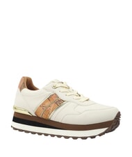 ALVIERO MARTINI PRIMA CLASSE GEO Baskets blanc cass&eacute;/beige g&eacute;o - Chaussures Femme - 2
