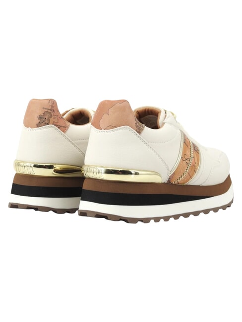 GEO Baskets blanc cass&eacute;/beige g&eacute;o - Chaussures Femme