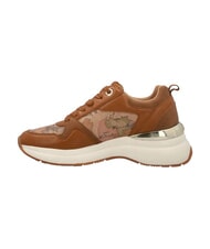 ALVIERO MARTINI PRIMA CLASSE GEO Baskets cuir beige g&eacute;om&eacute;trique - Chaussures Femme - 4