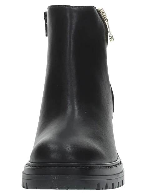 GEO Bottine en cuir mixte Noir - Chaussures Femme