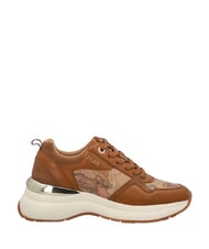 ALVIERO MARTINI PRIMA CLASSE GEO Baskets cuir beige g&eacute;om&eacute;trique - Chaussures Femme - 2