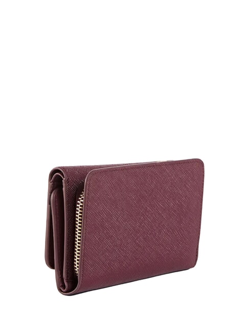 WEST CITY Portefeuille moyen Bourgogne - Portefeuilles Femme