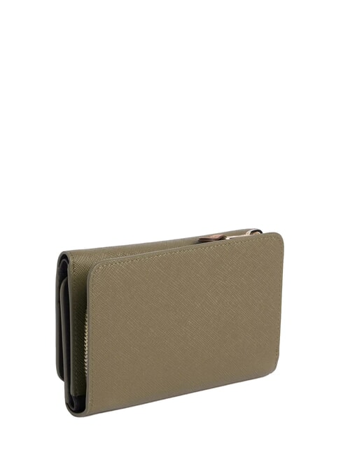 WEST CITY Portefeuille moyen olive verte - Portefeuilles Femme