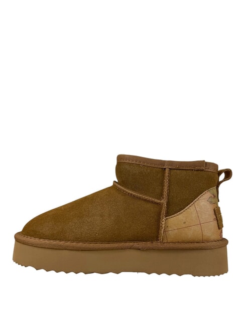 GEO bottines en cuir NATUREL - Chaussures Femme