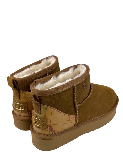 GEO bottines en cuir NATUREL - Chaussures Femme