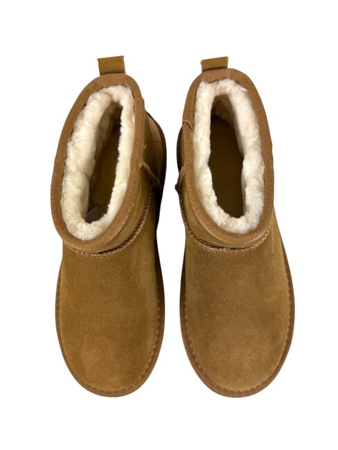 GEO bottines en cuir NATUREL - Chaussures Femme