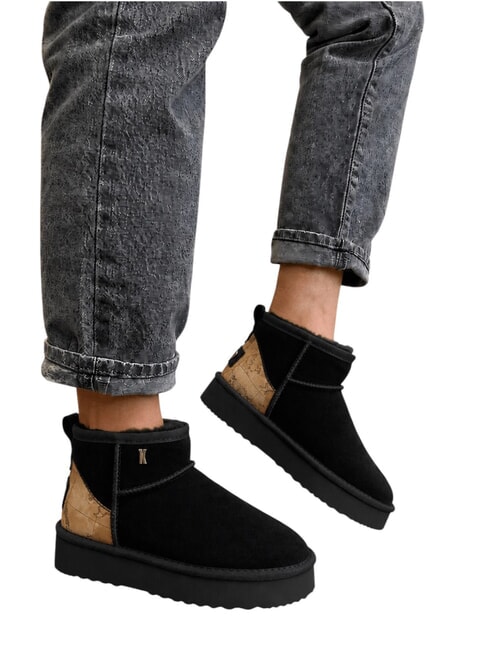 GEO bottines en cuir Noir - Chaussures Femme