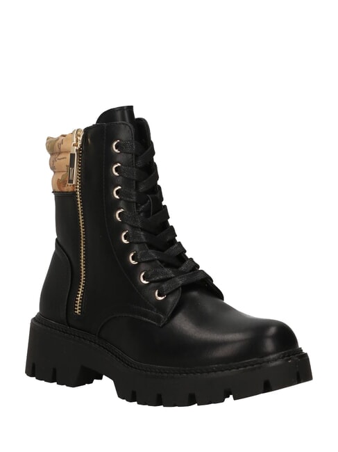 GEO Bottines &agrave; talon de 4 cm Noir - Chaussures Femme