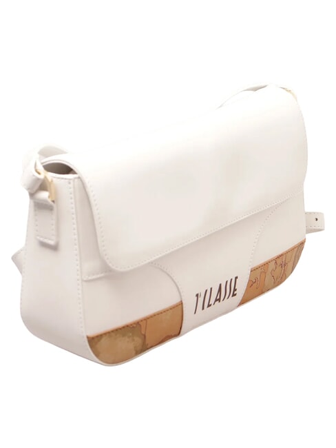 GEO MIRAGE sac bandouli&egrave;re blanc - Sacs pour Femme