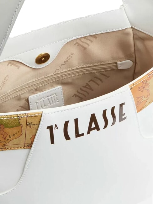 GEO MIRAGE sac bandouli&egrave;re blanc - Sacs pour Femme