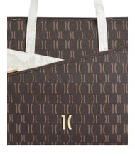 ALVIERO MARTINI PRIMA CLASSE HIGH MONOGRAM GEO Sac &agrave; main avec bandouli&egrave;re Chocolat - Sacs pour Femme - 5