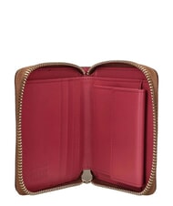 ALVIERO MARTINI PRIMA CLASSE HETRITAGE GEO portefeuille compact &agrave; fermeture &eacute;clair hibiscus - Portefeuilles Femme - 3