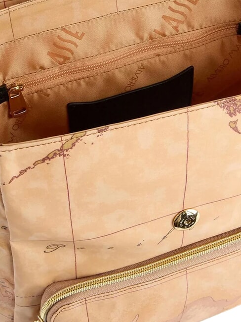 SOFT FUSION Sac &agrave; dos avec poche avant Noir - Sacs pour Femme