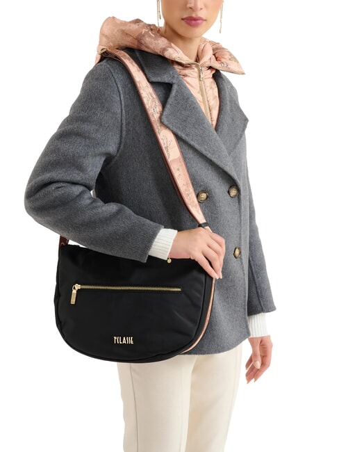 WHISPER NYLON sac bandouli&egrave;re Noir - Sacs pour Femme