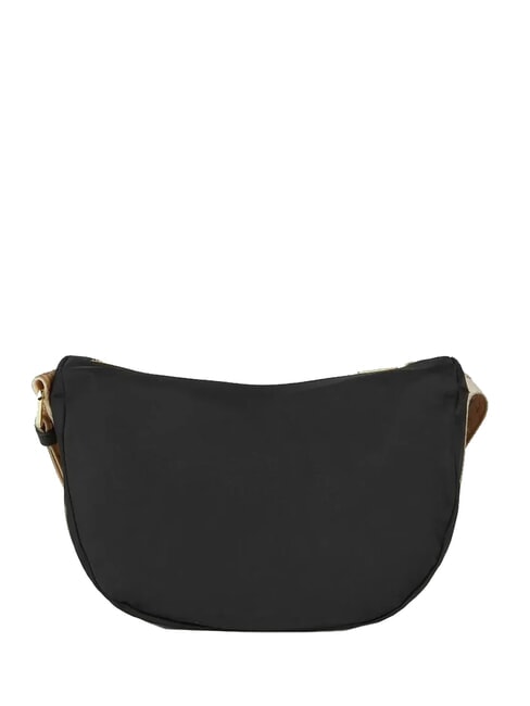 WHISPER NYLON Sac hobo bandouli&egrave;re Noir - Sacs pour Femme