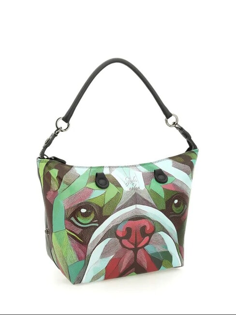 G3 PLUS Sac cabas moyen, convertible bouledogue vert - Sacs pour Femme