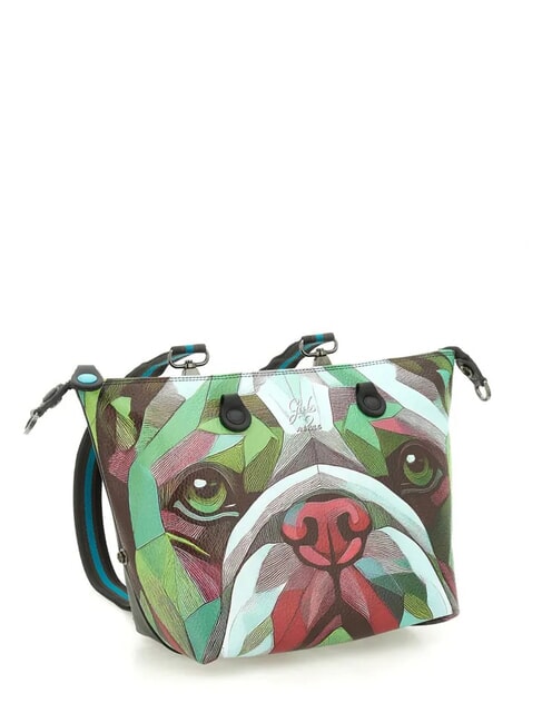 G3 PLUS Sac cabas moyen, convertible bouledogue vert - Sacs pour Femme