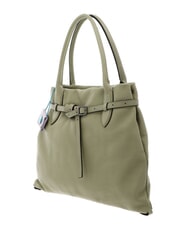 GABS ELIF Pochette en cuir de taille moyenne avec bandouli&egrave;re c&eacute;ladon - Sacs pour Femme - 2