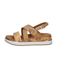 ALVIERO MARTINI PRIMA CLASSE GEO Sandales beige/camel g&eacute;om&eacute;trique - Chaussures Femme - 5