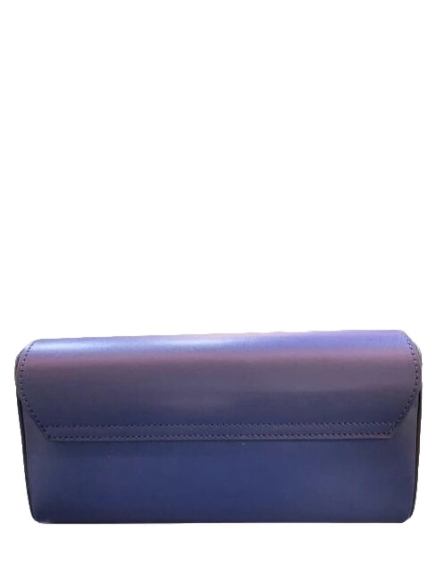 GEO SUMMER FEELING Sac bandouli&egrave;re en cuir bleu astral - Sacs pour Femme