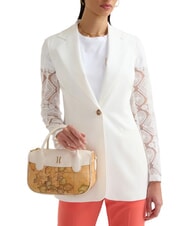 ALVIERO MARTINI PRIMA CLASSE HETRITAGE GEO Sac &agrave; main avec bandouli&egrave;re Ivoire - Sacs pour Femme - 2