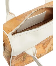 ALVIERO MARTINI PRIMA CLASSE HETRITAGE GEO Sac &agrave; main avec bandouli&egrave;re Ivoire - Sacs pour Femme - 4