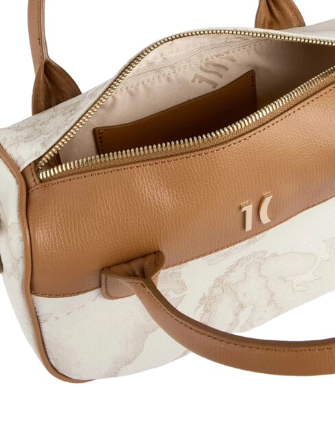 HETRITAGE GEO Sac &agrave; main avec bandouli&egrave;re blanc - Sacs pour Femme