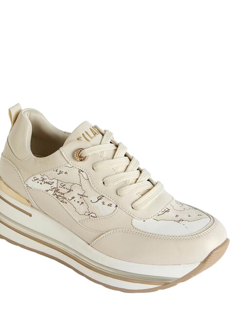 GEO Baskets Ivoire - Chaussures Femme
