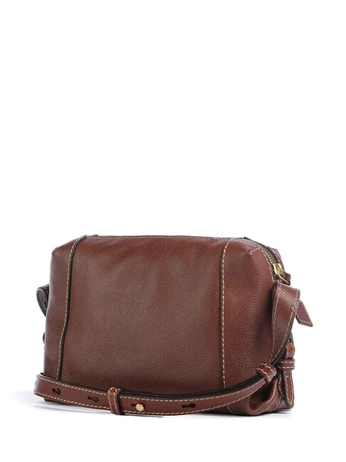 GEMMA Mini sac bandouli&egrave;re en cuir MARRON - Sacs pour Femme