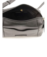 THE BRIDGE GEMMA Mini sac bandouli&egrave;re en cuir black Gold - Sacs pour Femme - 4