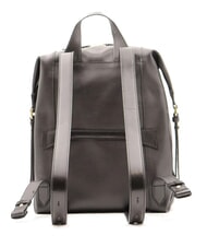 THE BRIDGE GEMMA Sac &agrave; dos en cuir black Gold - Sacs pour Femme - 3