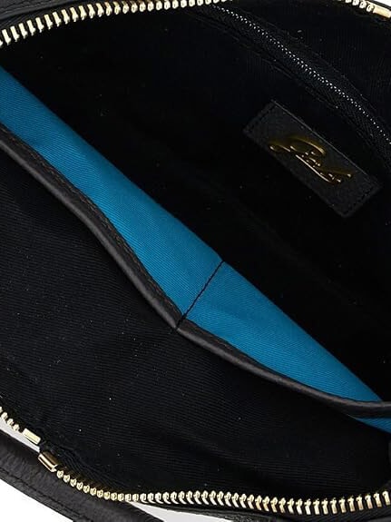 THAMARA PLUS Sac bandouli&egrave;re moyen, en cuir lave noire - Sacs pour Femme