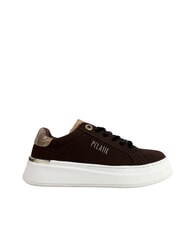 ALVIERO MARTINI PRIMA CLASSE GEO Baskets &agrave; logo marron fonc&eacute;/beige g&eacute;om&eacute;trique - Chaussures Femme - 2