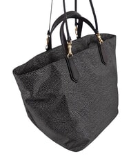 BORBONESE B-ESCAPE Sac &agrave; main avec bandouli&egrave;re goudron/noir - Sacs pour Femme - 2