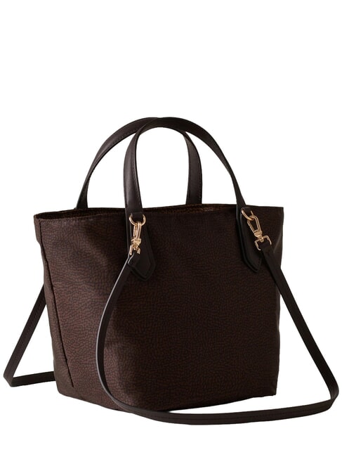 B-ESCAPE Sac &agrave; main avec bandouli&egrave;re chocolat/ch&acirc;taigne - Sacs pour Femme