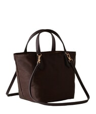 BORBONESE B-ESCAPE Sac &agrave; main avec bandouli&egrave;re chocolat/ch&acirc;taigne - Sacs pour Femme - 2