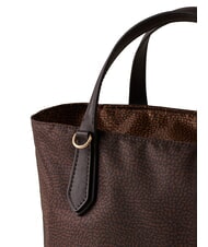 BORBONESE B-ESCAPE Sac &agrave; main avec bandouli&egrave;re chocolat/ch&acirc;taigne - Sacs pour Femme - 3