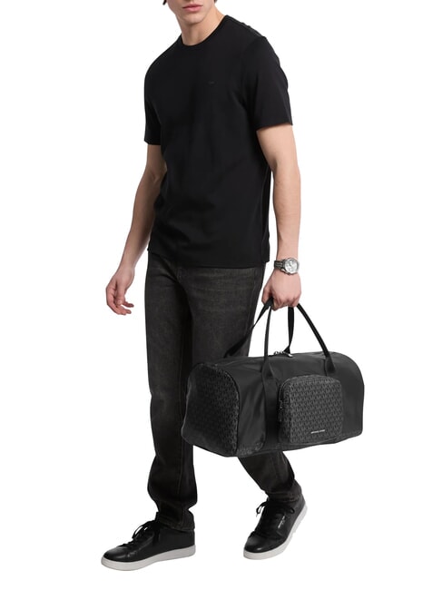 MK Sac de voyage en nylon recycl&eacute; noir - Sacs de voyage